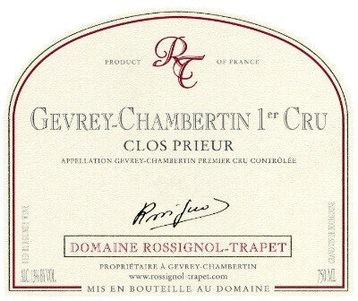 Domaine Rossignol-Trapet Gevrey Chambertin 1er Cru Clos Prieur 2022 (750ml) ***