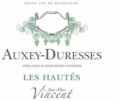 Jean-Marc Vincent Auxey-Duresses Blanc Les Hautés 2022 (750ml) ***