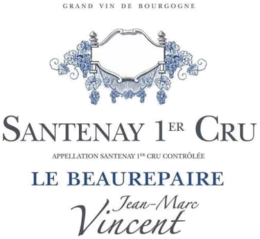 Jean-Marc Vincent Santenay Rouge 1er Cru Beaurepaire 2022 (750ml) ***