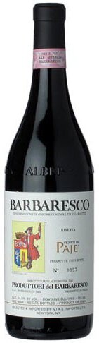 Produttori Del Barbaresco Barbaresco Paje Riserva 2019 (750ml) ***