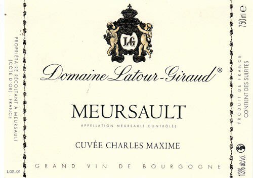 Latour-Giraud Meursault Cuvee Charles Maxime 2022 (750ml)