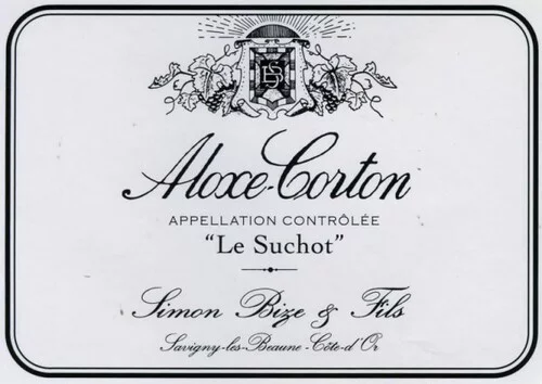 Simon Bize Aloxe Corton Rouge Le Suchot 2021 (750ml)