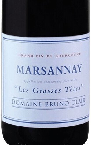 Bruno Clair Marsannay Rouge Les Grasses Tetes 2022 (750ml)