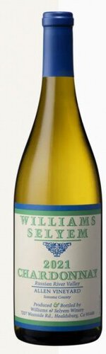 Williams Selyem Chardonnay Allen Estate Vineyard 2021 (750ml)