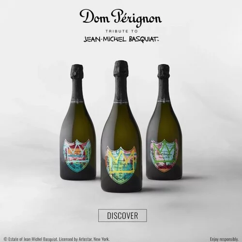 Dom Perignon Brut Champagne Jean-Michel Basquiat Edition 2015 (750ml) NO Gift Box