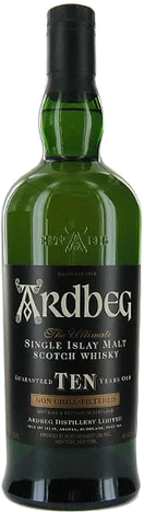 Ardbeg 10 Year Old Islay Single Malt Scotch Whisky 750ml