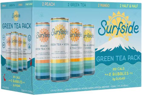 Surfside Green Tea Variety 8 Pack