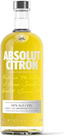 Absolut Citron Flavored Vodka