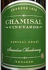 Chamisal Unoaked Chardonnay Central Coast