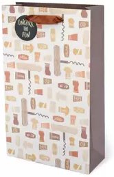 Big Two Bottle Gift Bag Assorted