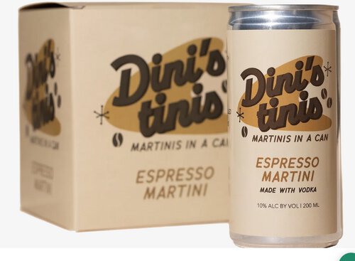 Dini's Tinis Espresso Martini
