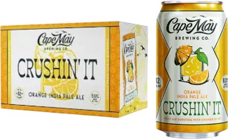 Cape May Orange Crushin' It IPA 12oz Cans