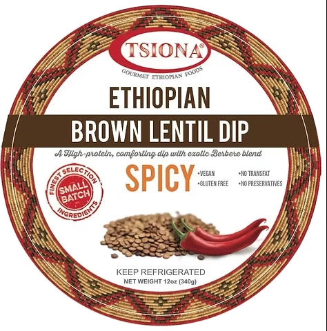 BROWN AND RED LENTIL DIP-ETHIOPIAN-SPICY
