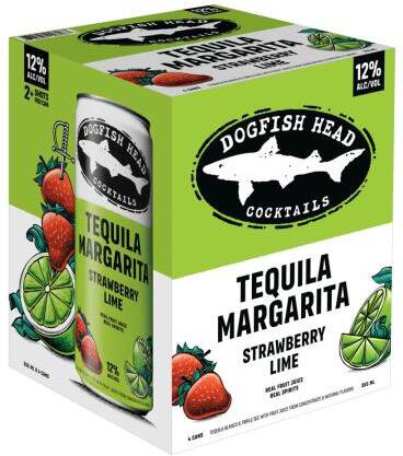 Dogfish Head Cocktails Tequila Margarita Strawberry Lime