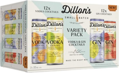 Dillon's Gin Cocktails Variety