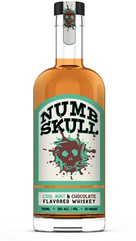 Numb Skull Cool Mint And Chocolate Flavored Whiskey