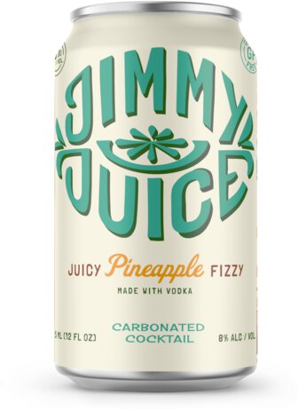 Jimmy Juice Juicy Pineapple Fizzy Cocktail