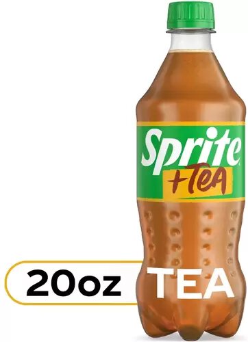 SPRITE AND TEA BOTTLES