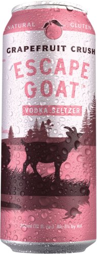 Escape Goat Grapefruit Vodka Seltzer