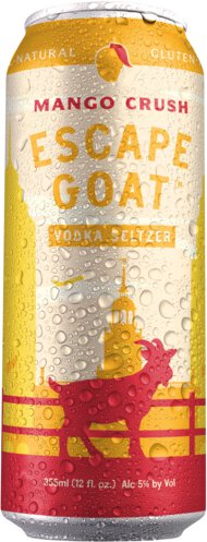 Escape Goat Mango Crush Vodka Seltzer