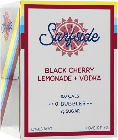 Surfside Black Cherry Lemonade & Vodka