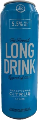 Long Drink Traditional Citrus Canned Cocktail