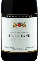 Bernardus Pinot Noir Santa Lucia Highlands