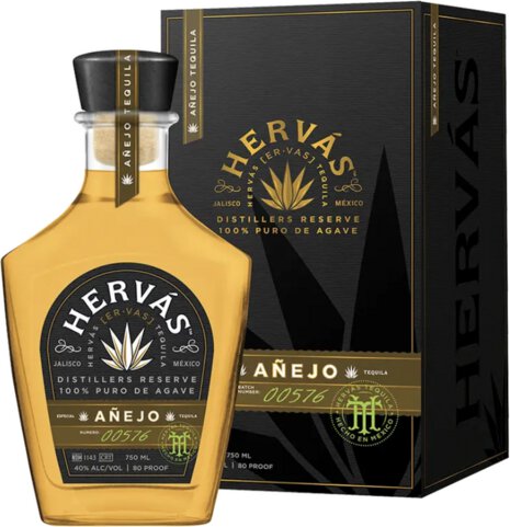 Hervas Additive-Free Anejo Tequila