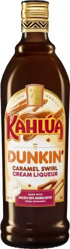 Kahlua Dunkin Caramel Swirl Cream Liqueur