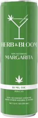 Herb & Bloom 10mg THC Marg 6pk/12oz Cans