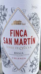 Finca San Martin Crianza Rioja