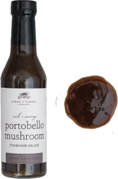 Finch Fennel Portobello Mushroom Sauce