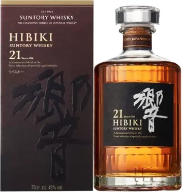 Suntory Hibiki 21 Year Old Blended Whisky