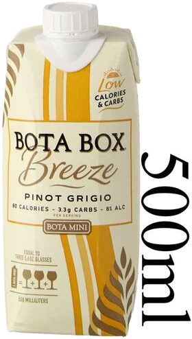Bota Mini Breeze Pinot Grigio - 500ml