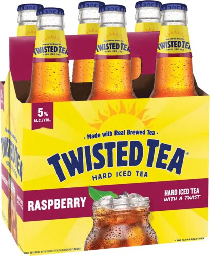 Twisted Tea Raspberry Bottle