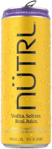 NUTRL Blackberry Lemonade Vodka