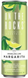 On The Rocks Sparkling Lime Margarita