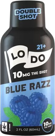 Lodo Blue Razz 10mg Thc Shot