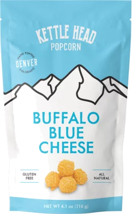 Kettle Head Popcorn Buffalo Blue Cheese Small
