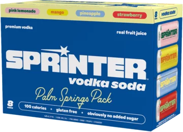 Sprinter Vodka Soda Palm Springs Pack