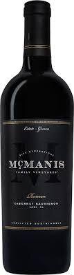 Mcmanis Reserve Cabernet Sauvignon Estate Grown