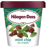 Haagen Dazs Ice Cream Mint Chip