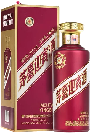 Kweichow Moutai YingBin Chinese Baijiu 500ML - Delancey Wine