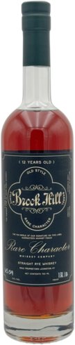 Rare Character Brook Hill Rye 12yr Joust