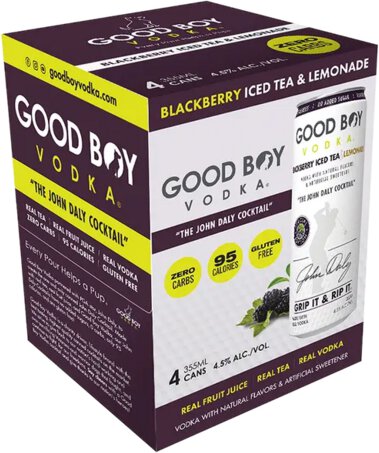 Good Boy Blackberry Iced Tea Lemonade
