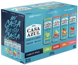 Casa Azul Tequila Soda Variety