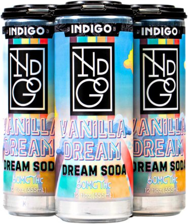 Indigo Vanilla Dream 60mg THC Soda