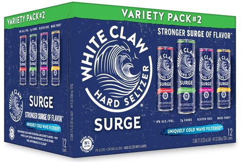 WHITE CLAW SURGE VARIETY #2 12PK