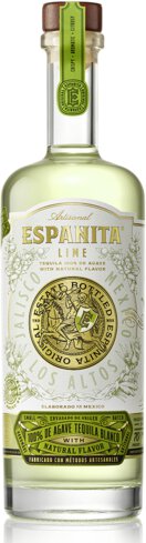 Espanita Small Batch Artisanal Lime 100 De Agave Blanco Tequila