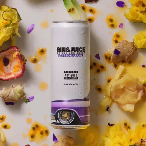 Gin & Juice By Dre And Snoop Passion Fruit Can